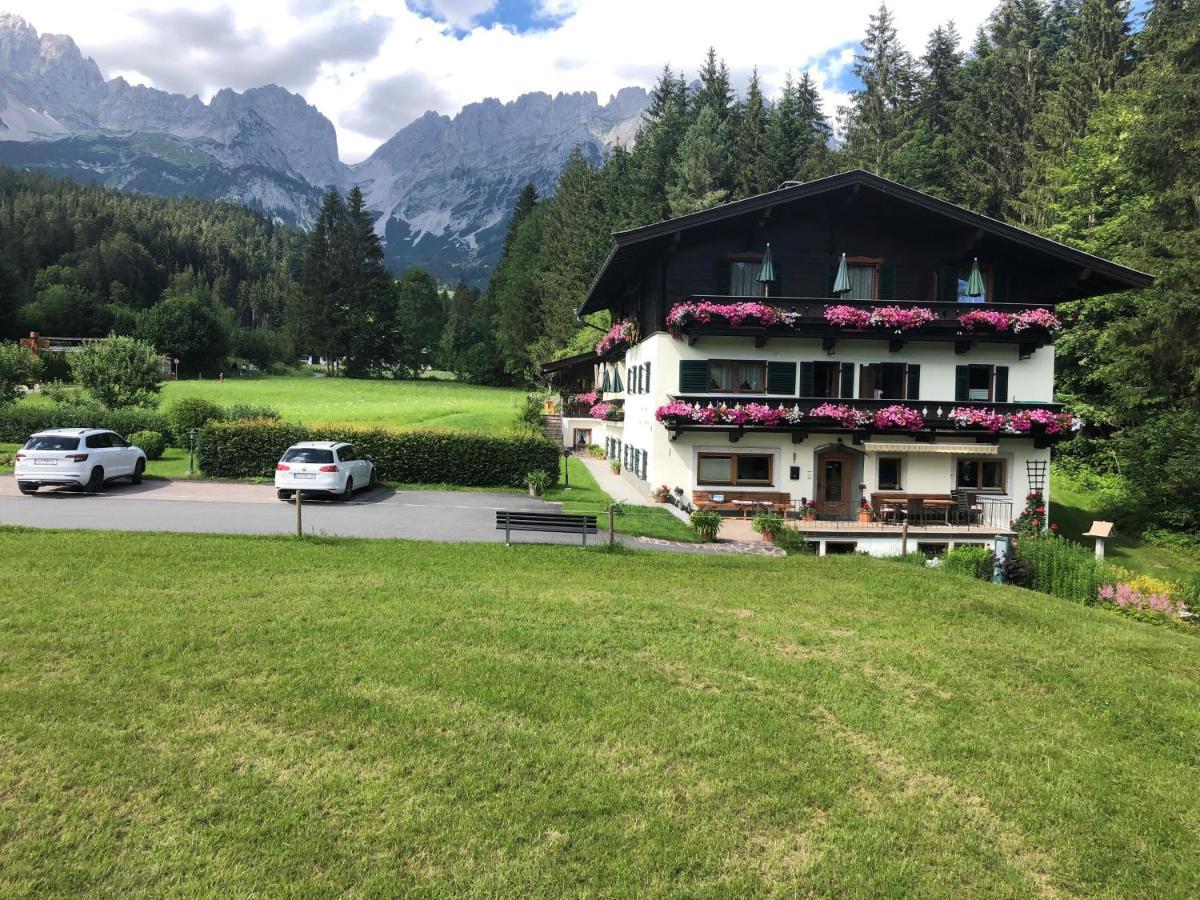 Otto Steiner Appartements Pension Ellmau & Wilder Kaiser Exteriör bild