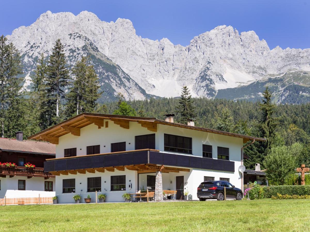 Otto Steiner Appartements Pension Ellmau & Wilder Kaiser Exteriör bild