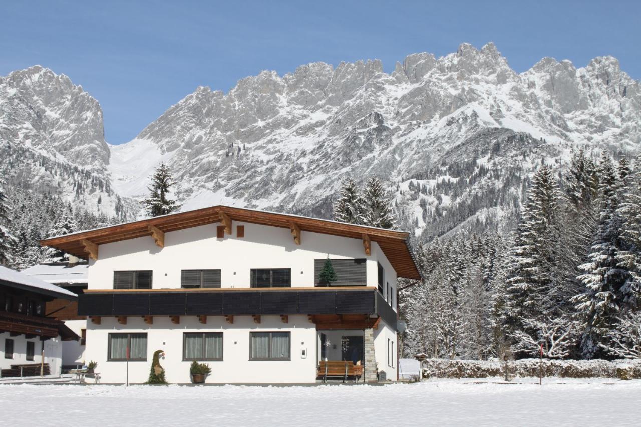 Otto Steiner Appartements Pension Ellmau & Wilder Kaiser Exteriör bild