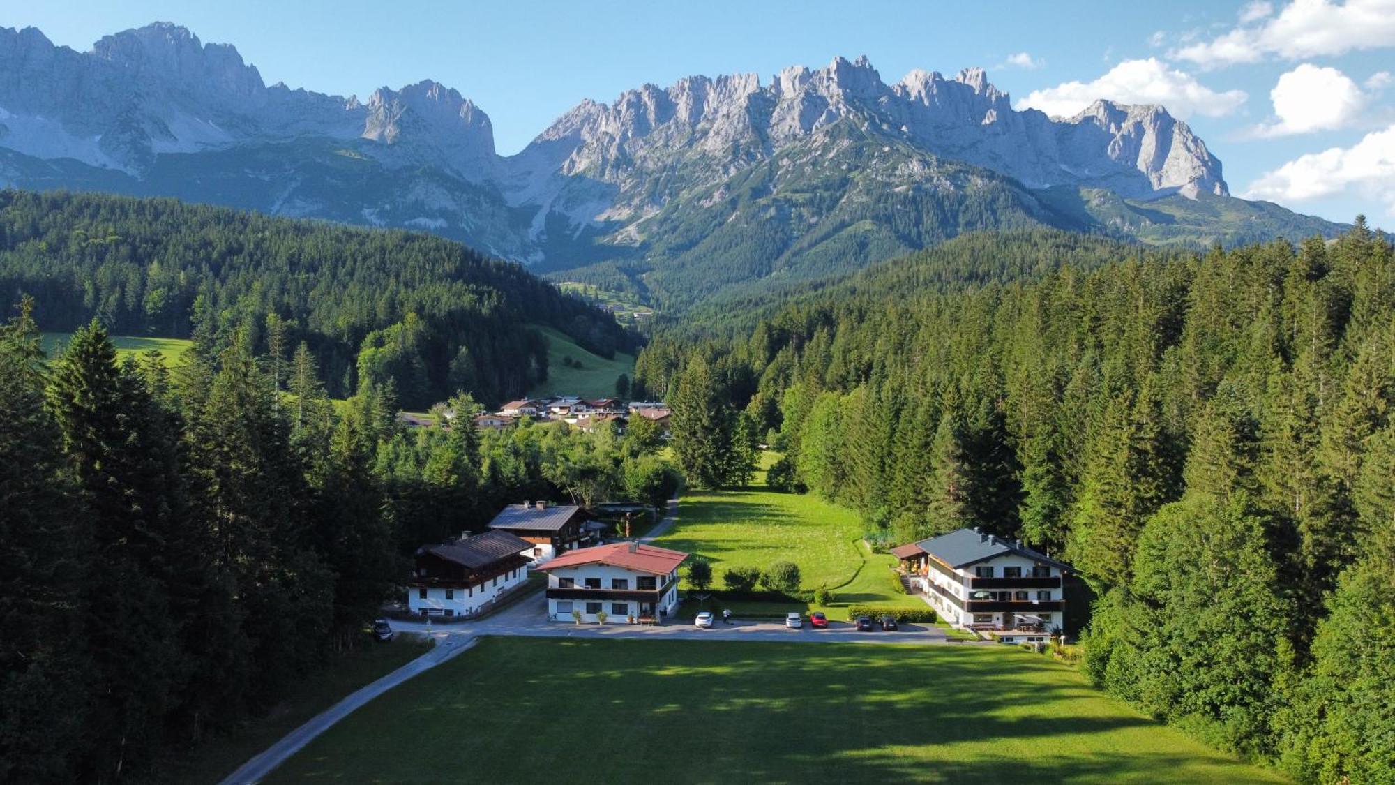 Otto Steiner Appartements Pension Ellmau & Wilder Kaiser Exteriör bild