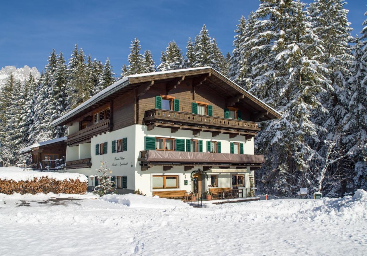 Otto Steiner Appartements Pension Ellmau & Wilder Kaiser Exteriör bild